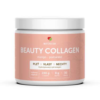 Beauty kolagen pre vlasy, nechty a pleť (240g mango-pomaranč)