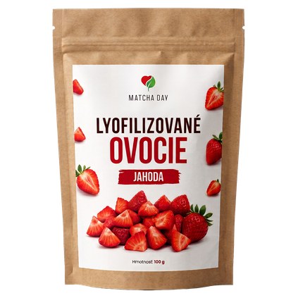 lyofilizovane ovocie jahoda